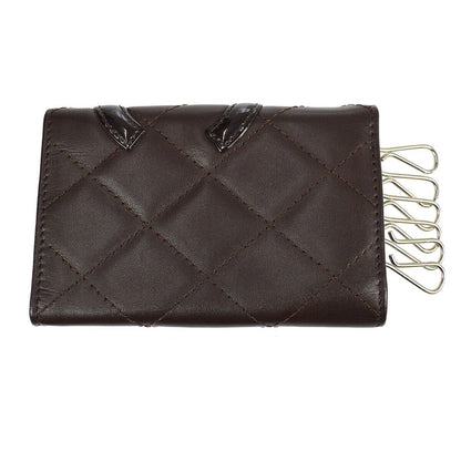 Chanel Cambon Ligne Key Case Brown