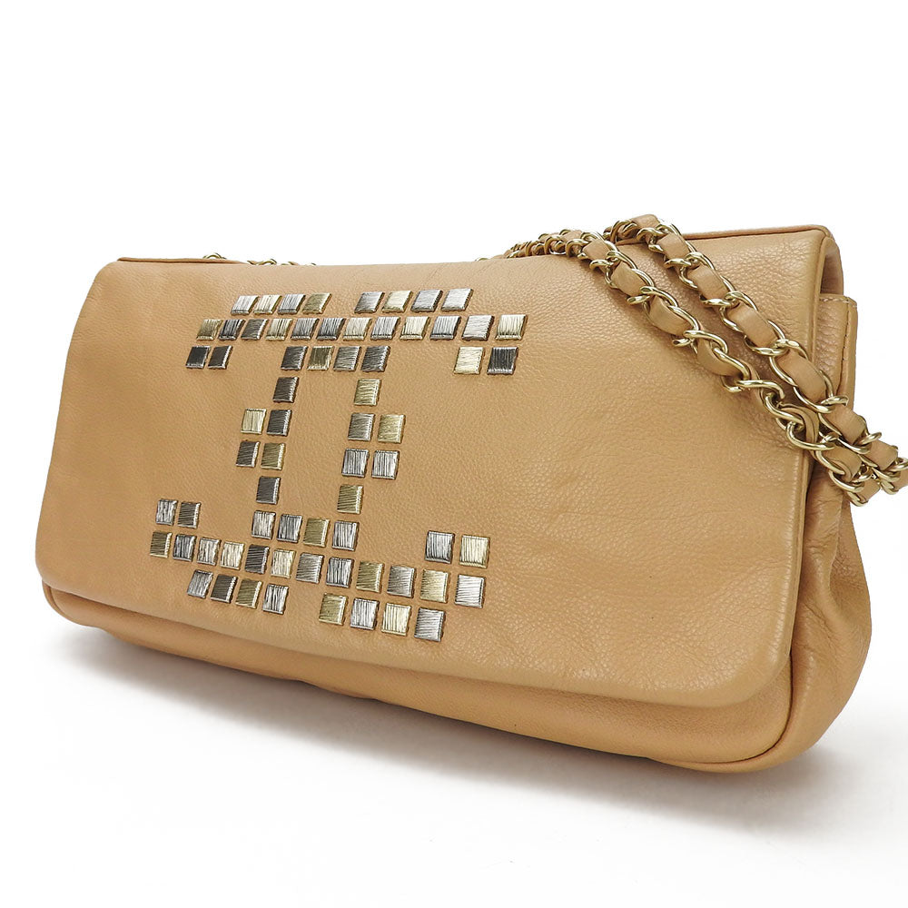 Chanel Chain Shoulder Bag Leather Shoulder Bag
