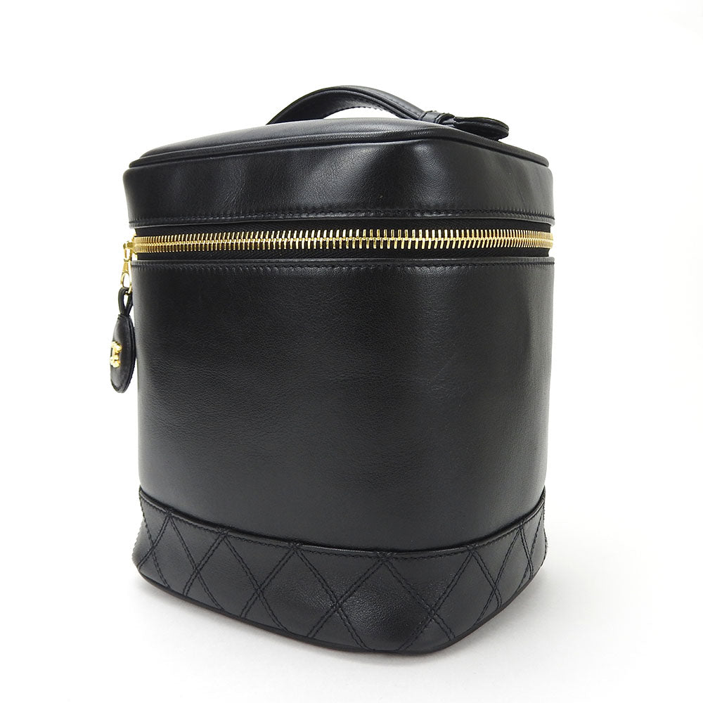Chanel Bicolore Leather Vanity Bag