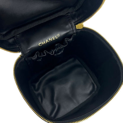 Chanel Bicolore Leather Vanity Bag