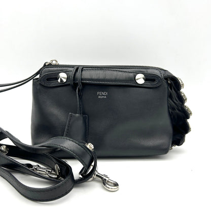 Fendi Mini By The Way Handle Bag - Black Crossbody Bags, Handbags LA14017
