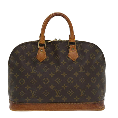 LOUIS VUITTON Monogram Alma Hand Bag M51130 LV B089