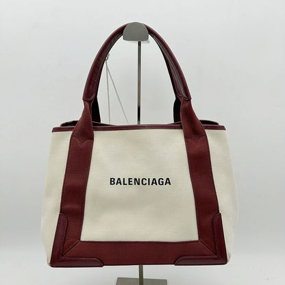 Balenciaga XS Navy Cabas Tote - Totes, Handbags LA33547