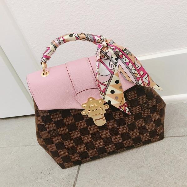 LV Clapton Backpack Damier Ebene Magnolia