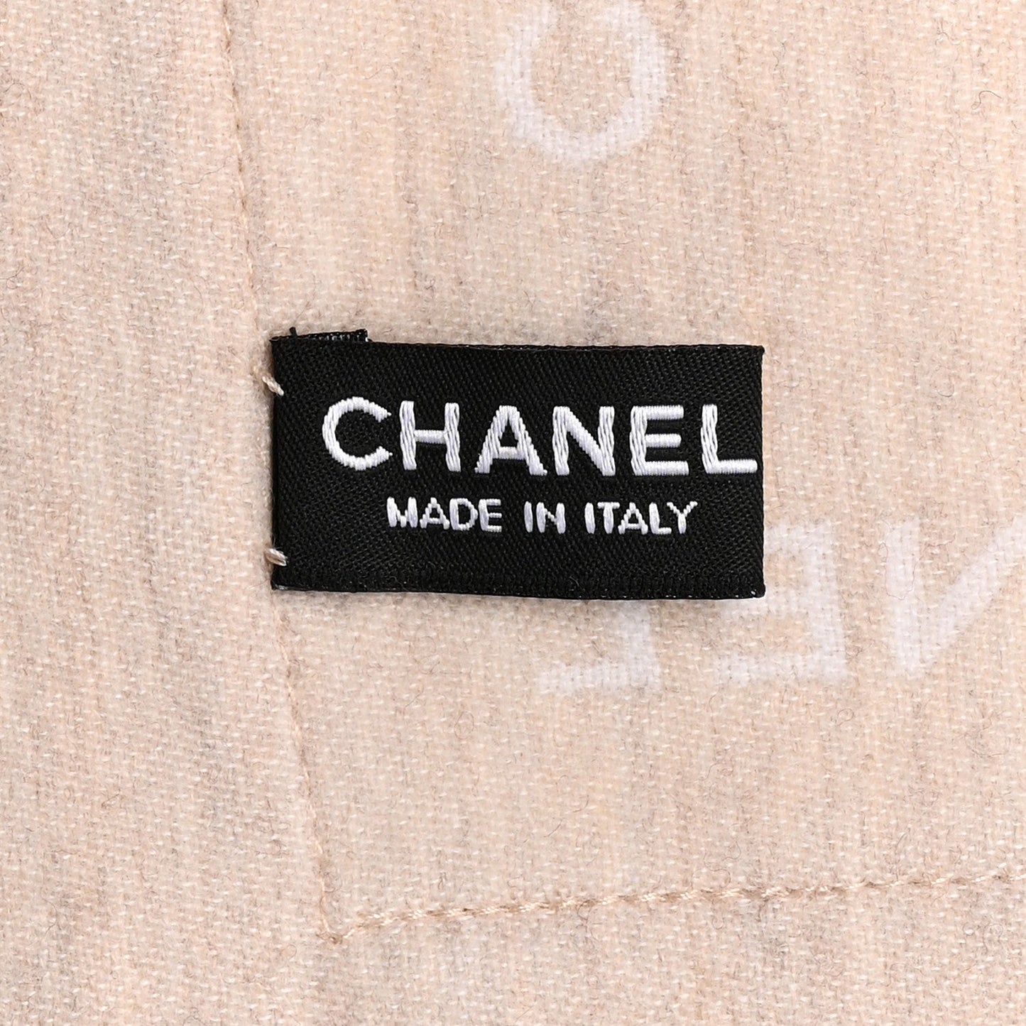 Wool Silk Lightweight Throw Blanket Beige