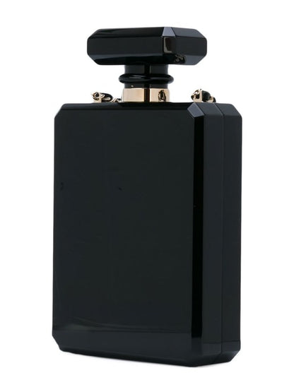 N5 Perfume Bottle Minaudière Clutch Bag