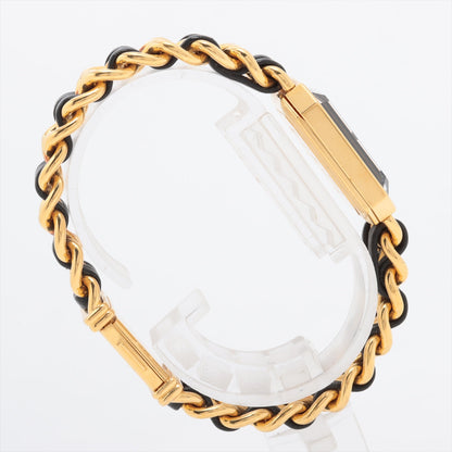 CHANEL PREMIER L GP  leather QZ Black