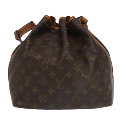 Louis Vuitton Petit Noé  Canvas Shoulder Bag