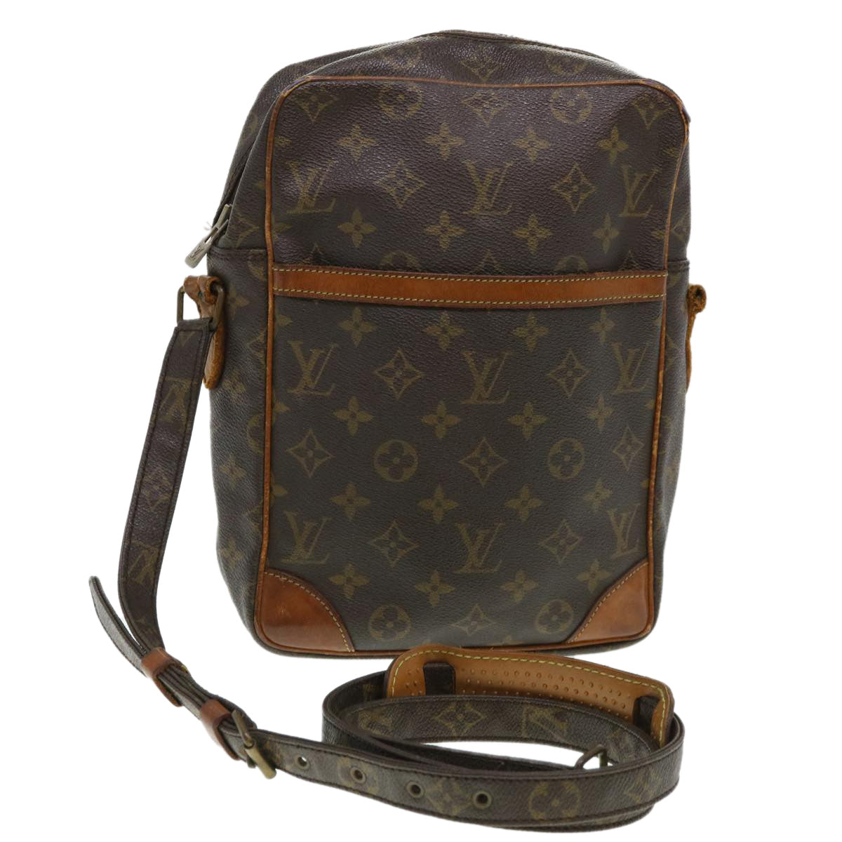 LOUIS VUITTON Monogram Danube MM Shoulder Bag M45264 LV B167