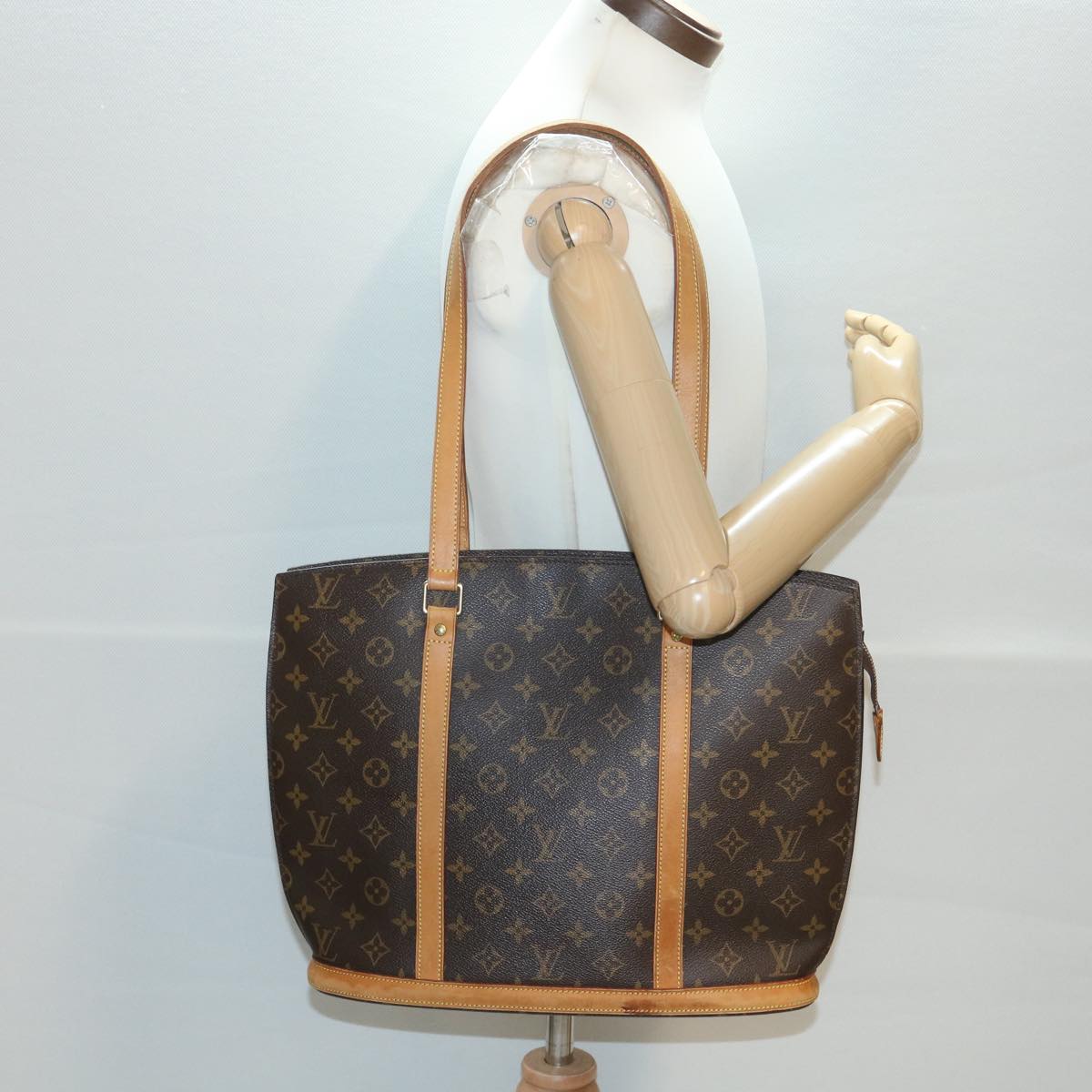LOUIS VUITTON Monogram Babylone Tote Bag M51102 LV B169