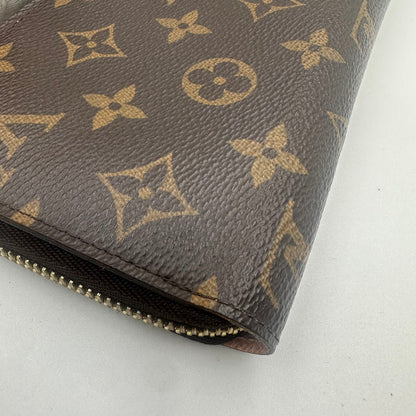 LOUIS VUITTON<br>Monogram Zip Wallet