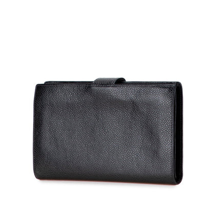 Chanel Coco Mark Caviar Long Wallet