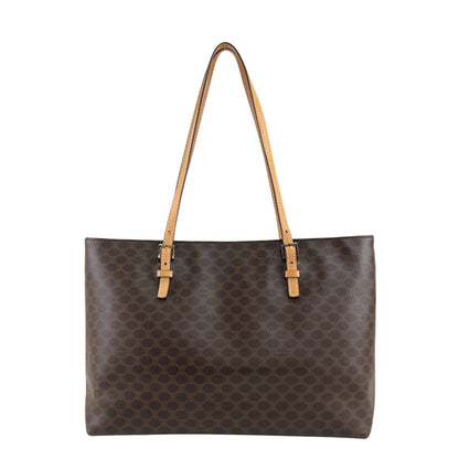 CELINE Macadam   Shoulder bag Totebag Brown PP-SA-0097 Vintage br27j2