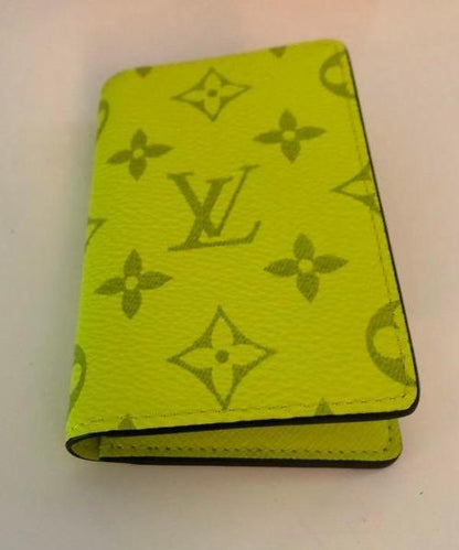 Louis Vuitton Pocket Organiser Taiga Monogram Jaune