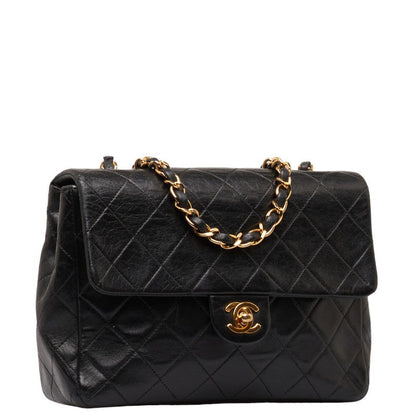 Chanel Matrasse Coco  Chain Shoulder Bag Black  S  Chanel