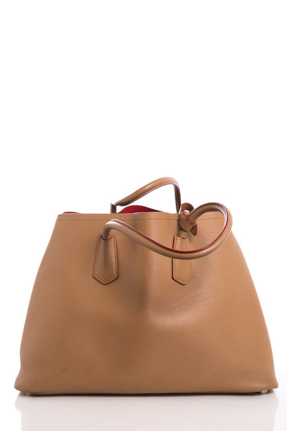 Prada Camel Leather Tote