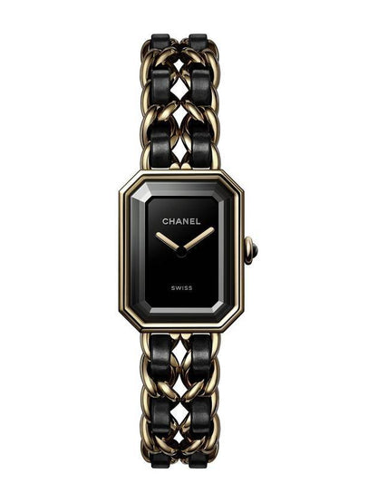 Premier Edition Original Chain Watch Black Chanel