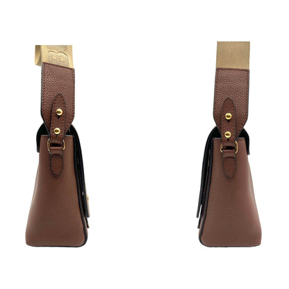 Burberry Leather Note Crossbody Bag