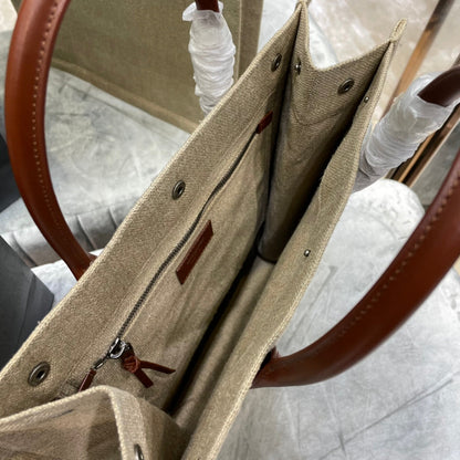Yves Saint Laurent Rive Gauche North/South Tote Bag