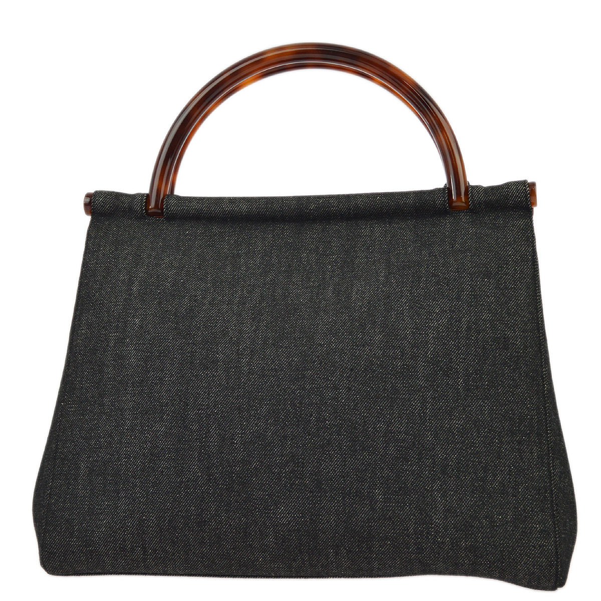 Chanel Black Denim HandBag