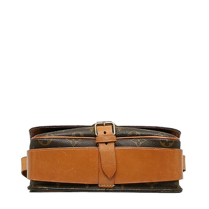 Louis Vuitton Monogram M51253 Shoulder Bag PVC/Leather Brown
