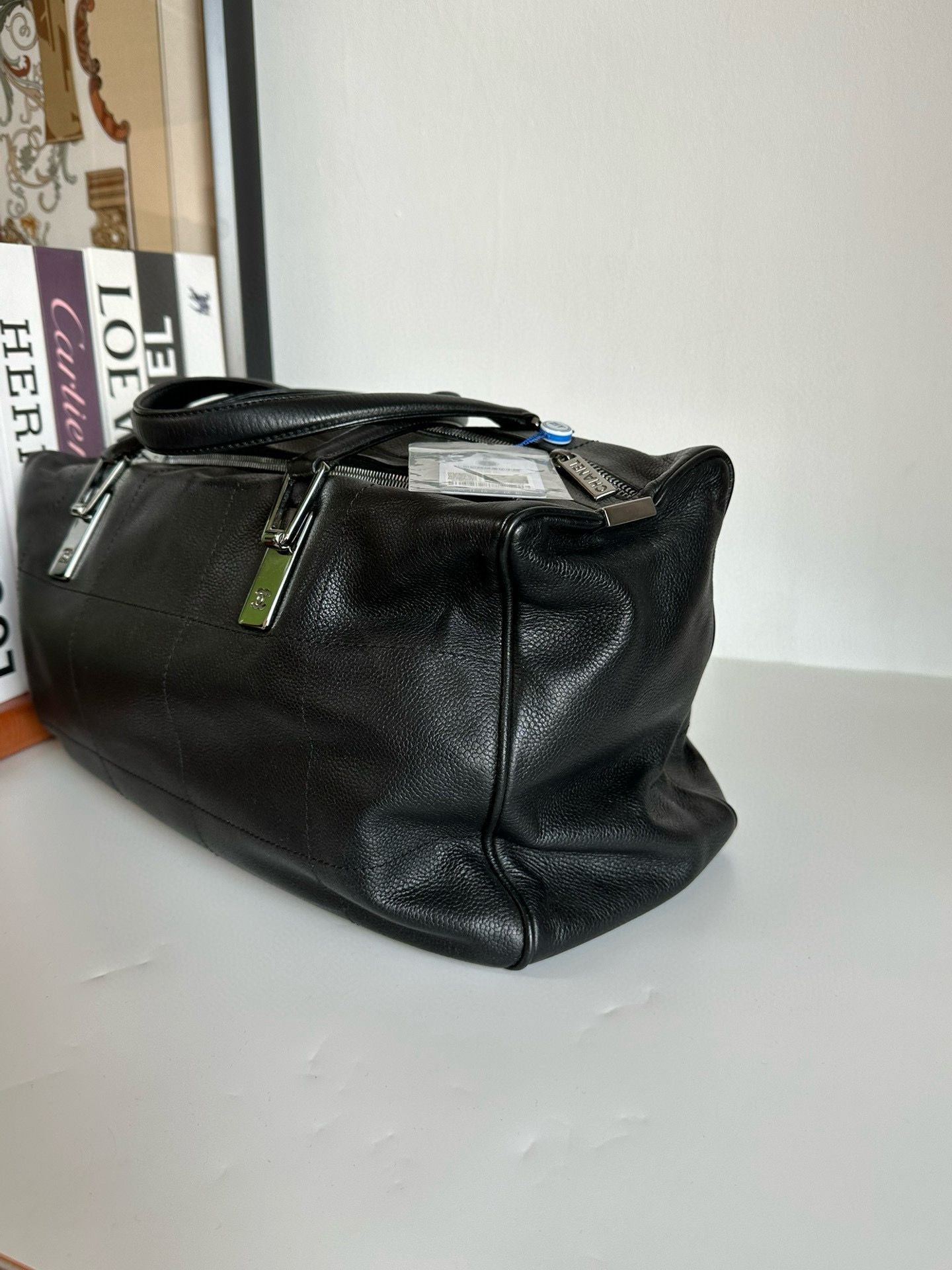Chanel Square Quilt Bowler Bag - Neutrals Handle Bags, Handbags #SANEE