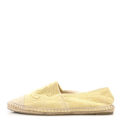 Tweed CC Espadrilles 39 Yellow