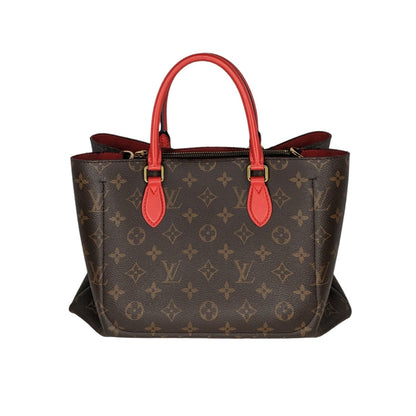 Louis Vuitton Monogram Flower Zipped Tote Coquelicot
