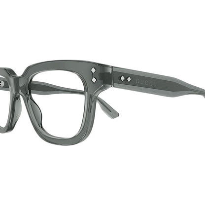 Gucci GUCCI LOGO GG 1219O 003 50mm Unisex Square Eyeglasses 50mm