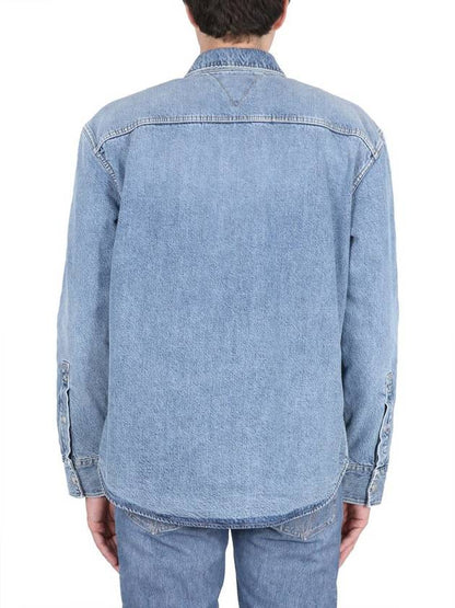 Luxury Bottega Veneta 23 fw Denim Shirt 754704V34A04715 B0040378158