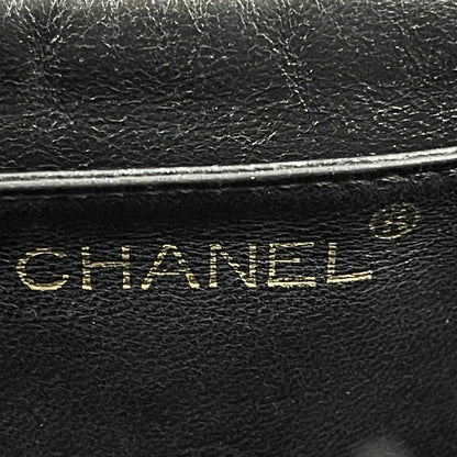 CHANEL Vintage Large Quilted CC Caviar Kelly Flap Bag - Top Handle