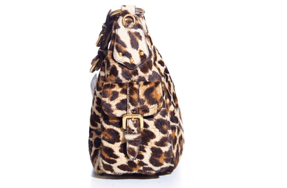 Prada Leopard Cavallino Pony Hair HandBag