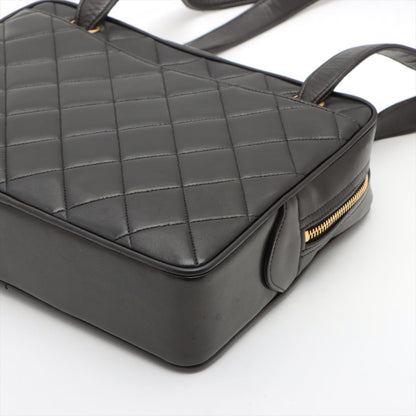 Chanel Lambskin  Shoulder Bag Black G  3rd