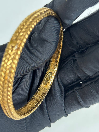 CHANEL Jewelry  Bracelet 24k gold painted #6E