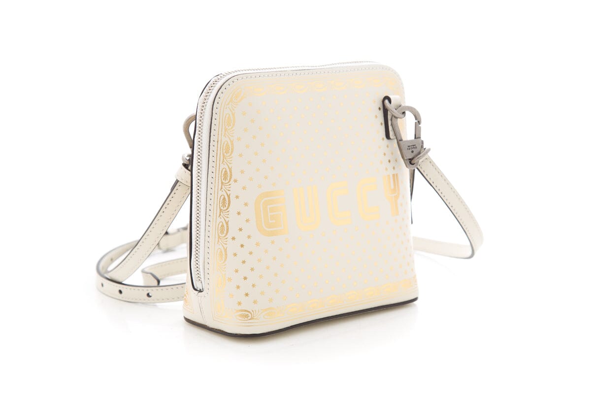 Gucci X Sega Guccy Cream Stars Mini Dome Cross-Body