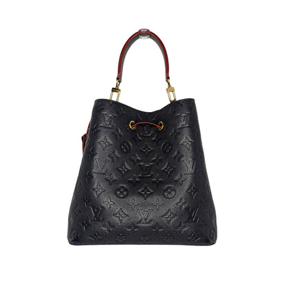 Louis Vuitton Navy Monogram Empreinte NéoNoé MM Bucket Bag
