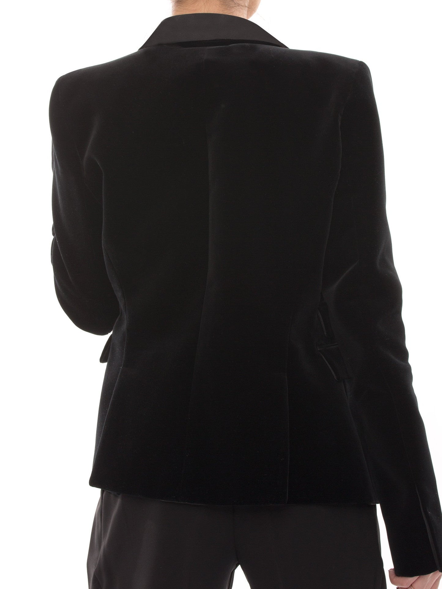 Balenciaga Black Tie Style Jacket