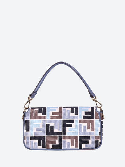 Fendi Women Baguette Canvas Ricamo Handbag