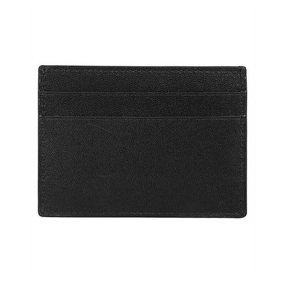 Balenciaga Cash Black Calfskin Leather Credit Card Holder 594309