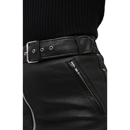Leather Pencil Skirt