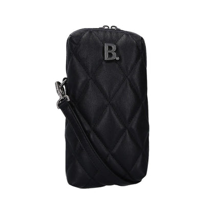 Balenciaga Touch Black Nappa Calfskin Leather Quilted Puffy Shoulder Bag 593375