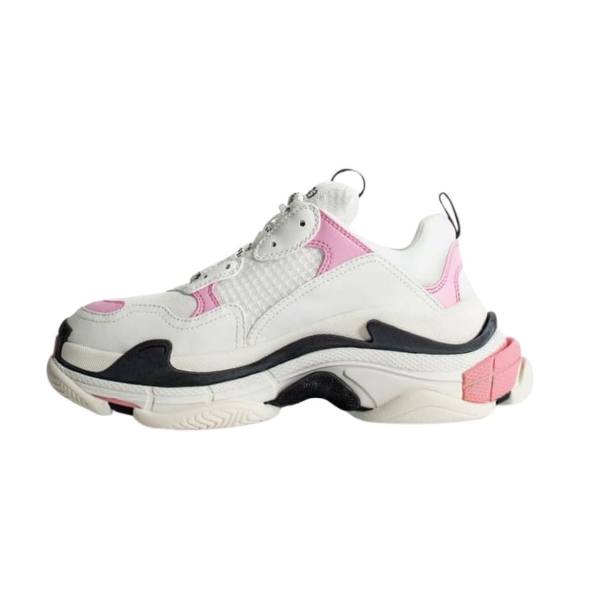 Triple S leather and Mesh Sneakers