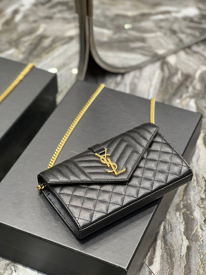 Yves Saint Laurent Envelope Small Chain Bag