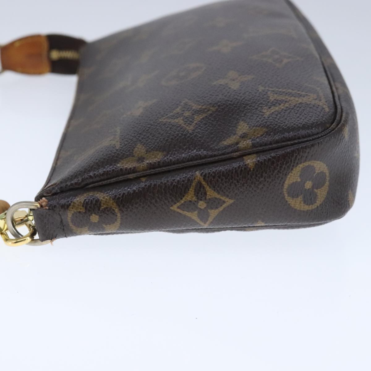 Louis Vuitton Pochette Accessoire  Canvas Clutch Bag