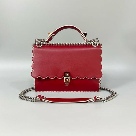 Fendi kan I bag 26*18*8cm red XJ10867