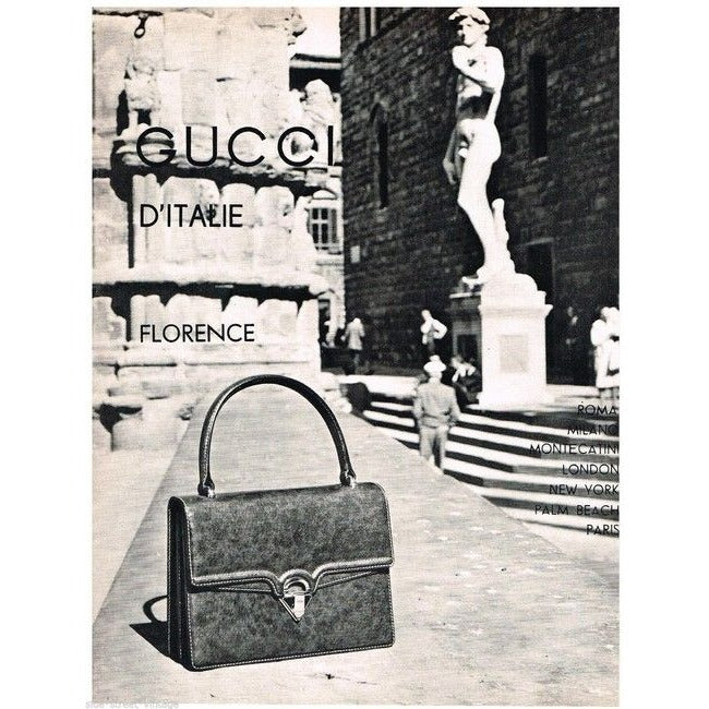 Gucci Brown Boar Skin Leather Satchel With Contrast Stitching And Gold Accents