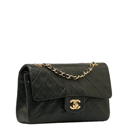 Chanel Matrace 23 Cocomark Double Flip Chain houlder Bag Black   CHANEL