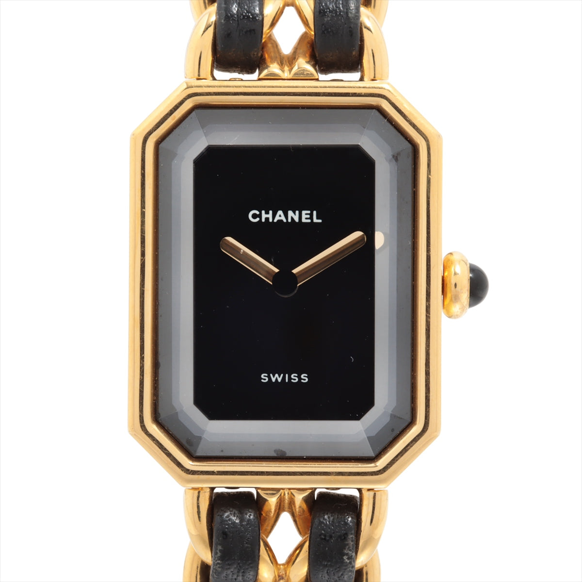 CHANEL PREMIER L GP  leather QZ Black