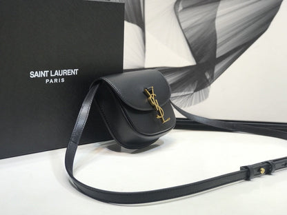 Yves Saint Laurent Kaia Small Satchel Black