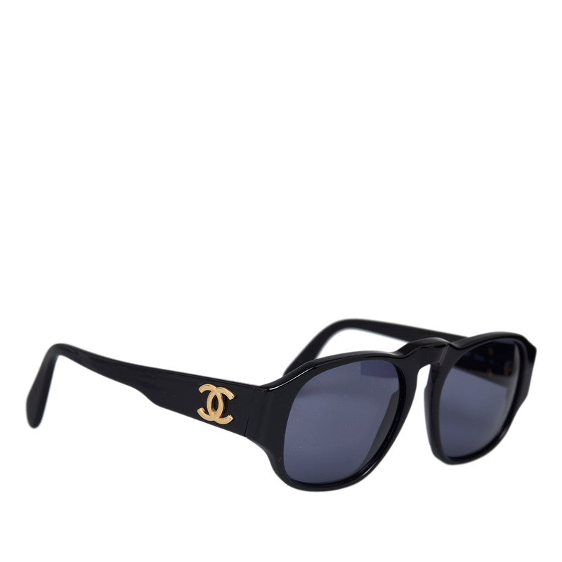 Chanel Vintage Cocomark Boston Gold  un Glasses 0006 Black   Chanel